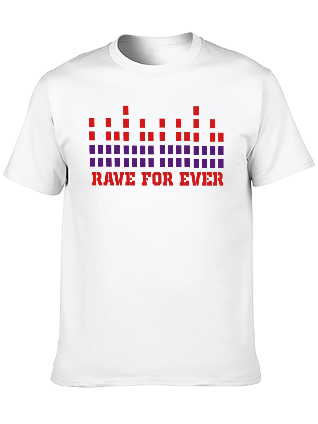 Rave For Ever Graphic T-Shirt - Black