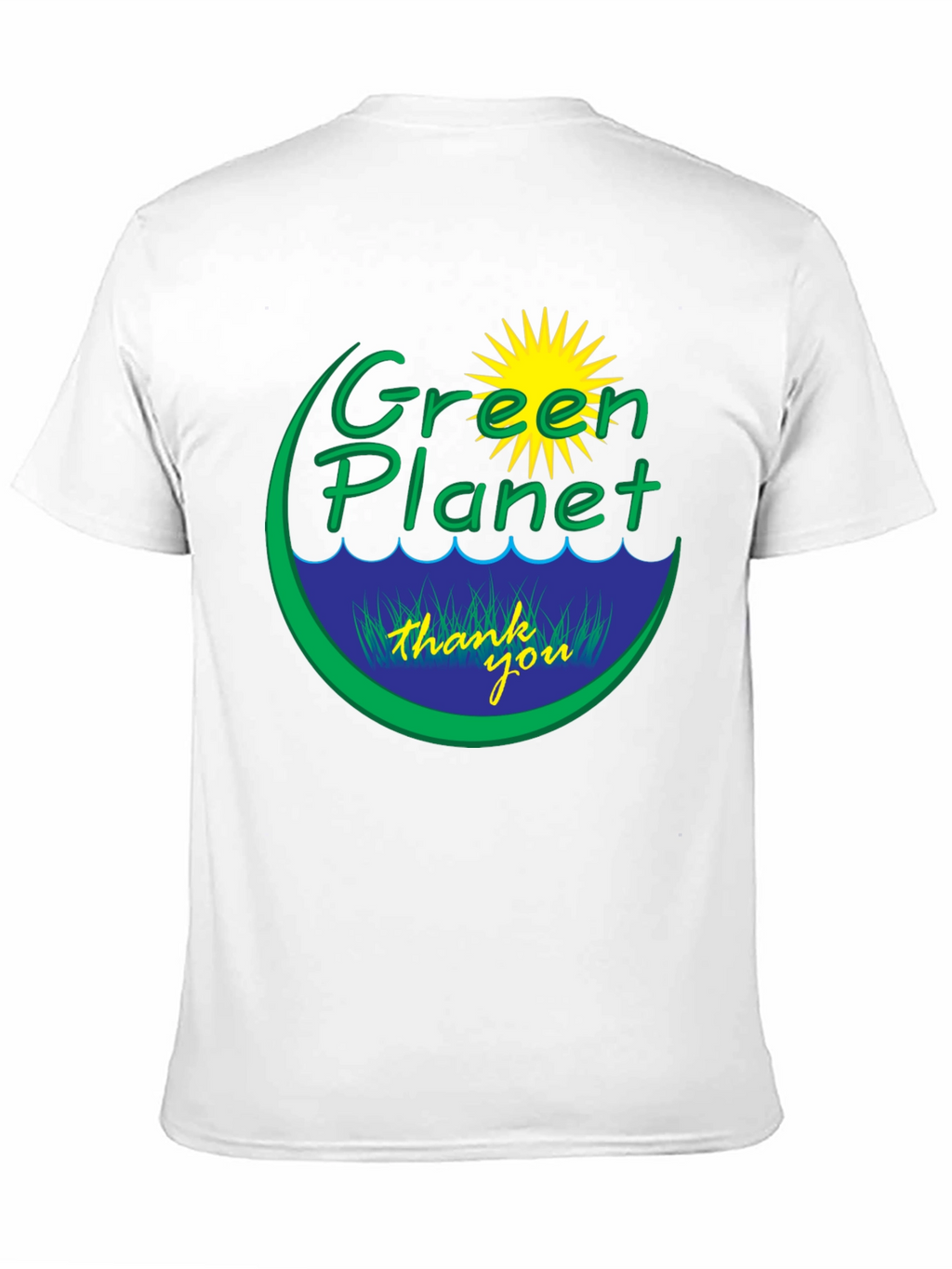 Green Planet Graphic Tee - Eco Friendly T-Shirt
