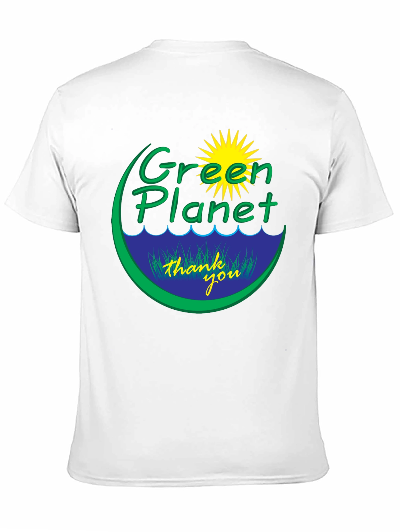 Green Planet Graphic Tee - Eco Friendly T-Shirt