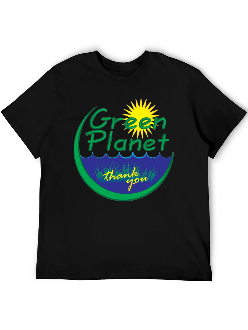 Green Planet Graphic Tee - Eco Friendly T-Shirt