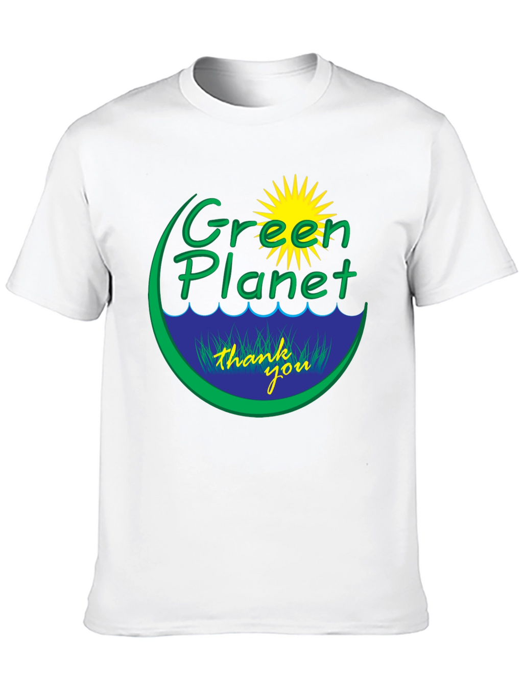 Green Planet Graphic Tee - Eco Friendly T-Shirt