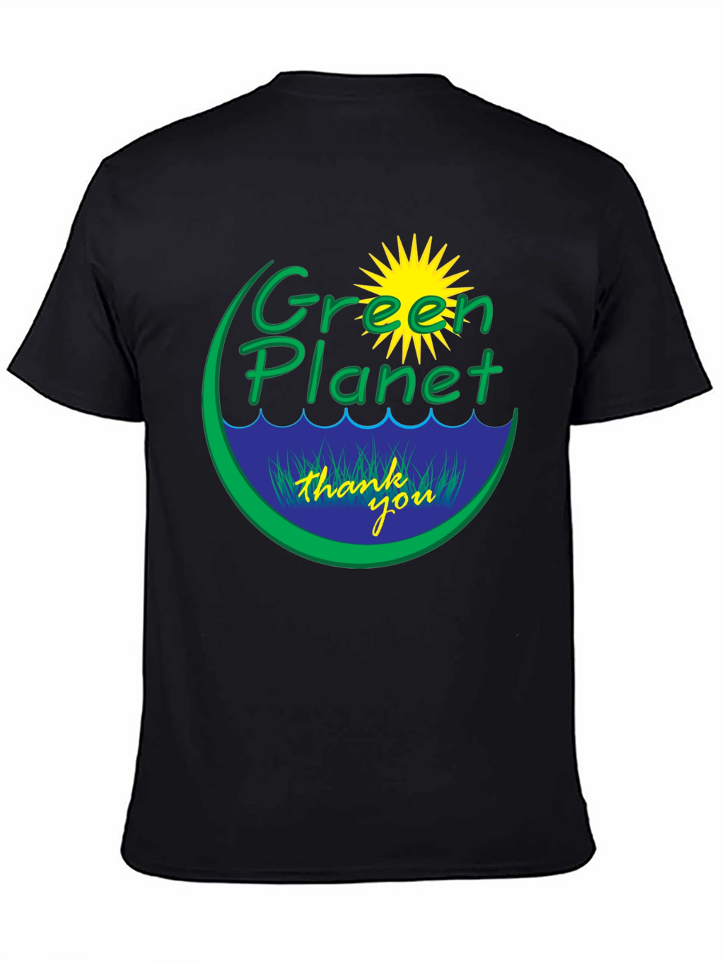 Green Planet Graphic Tee - Eco Friendly T-Shirt