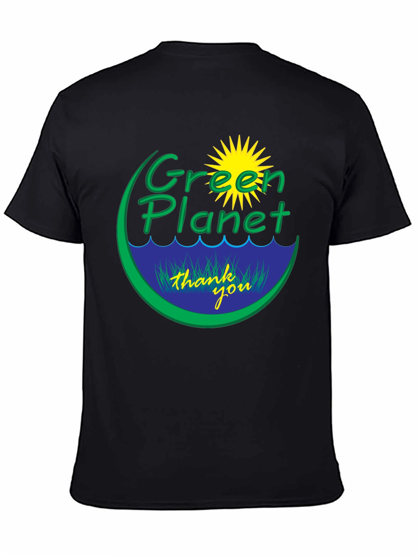 Green Planet Graphic Tee - Eco Friendly T-Shirt