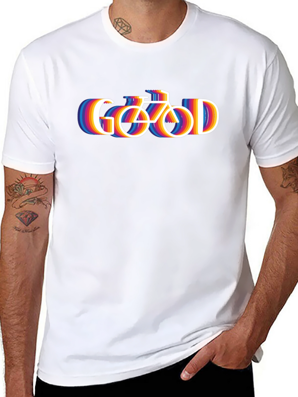 Good Bicycle Black T-Shirt
