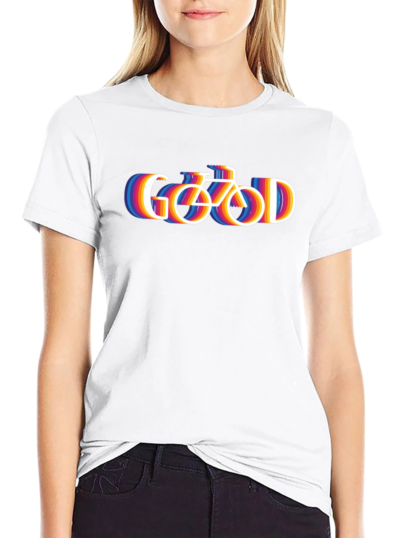 Good Bicycle Black T-Shirt