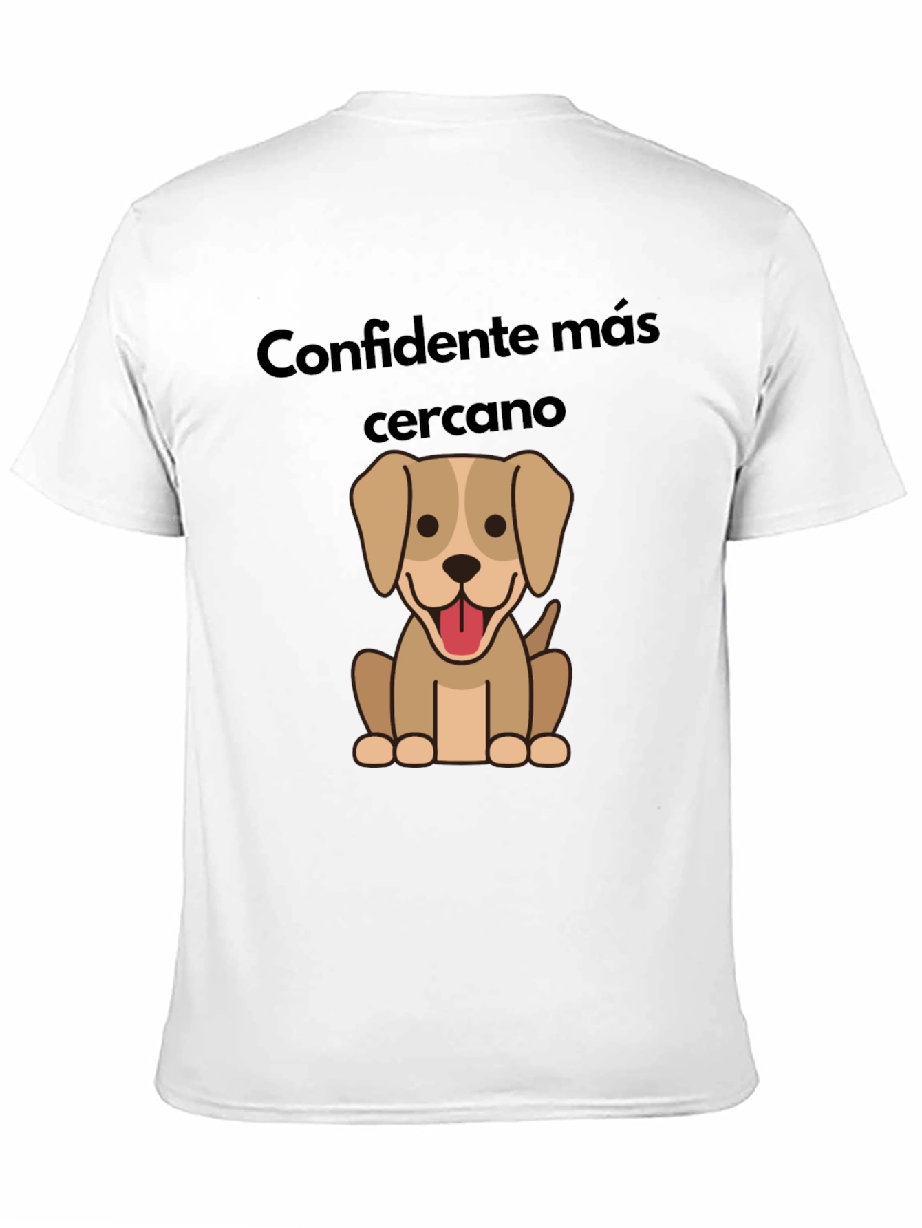 Dog Lover T-Shirt - Confidante Más Cercano Design