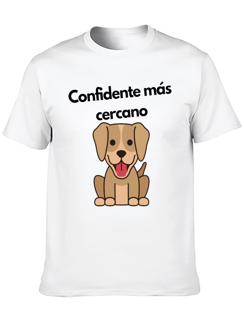 Dog Lover T-Shirt - Confidante Más Cercano Design