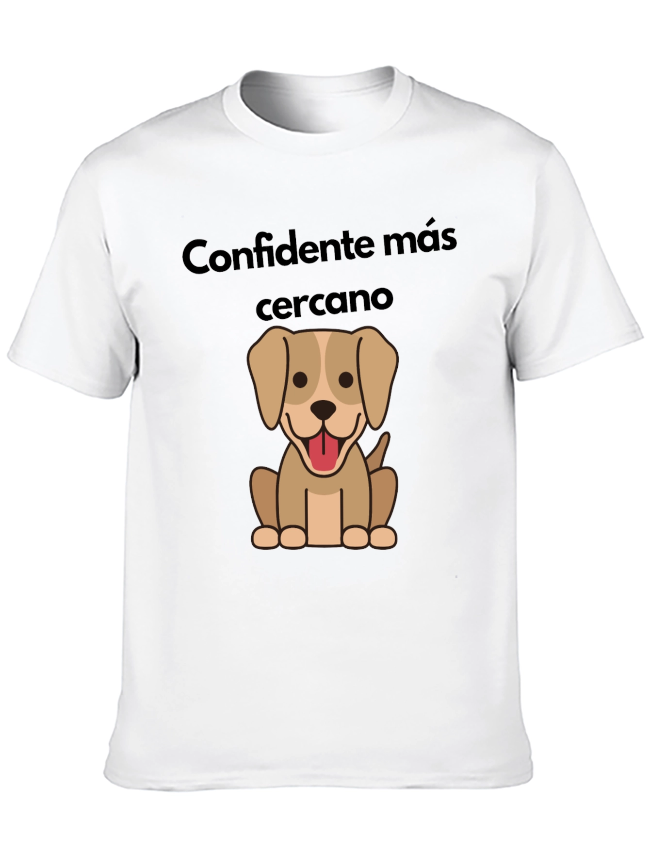 Dog Lover T-Shirt - Confidante Más Cercano Design