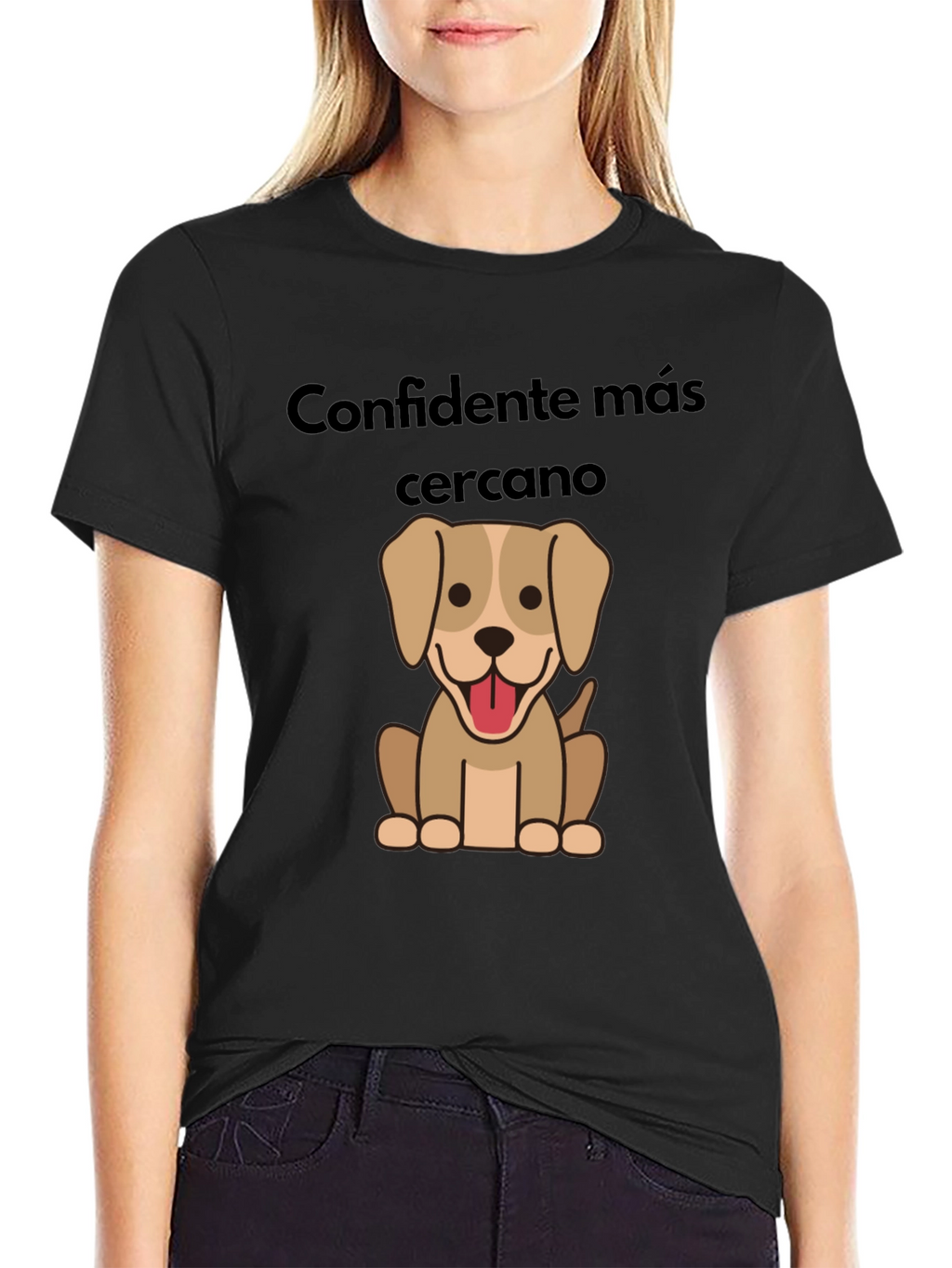 Dog Lover T-Shirt - Confidante Más Cercano Design