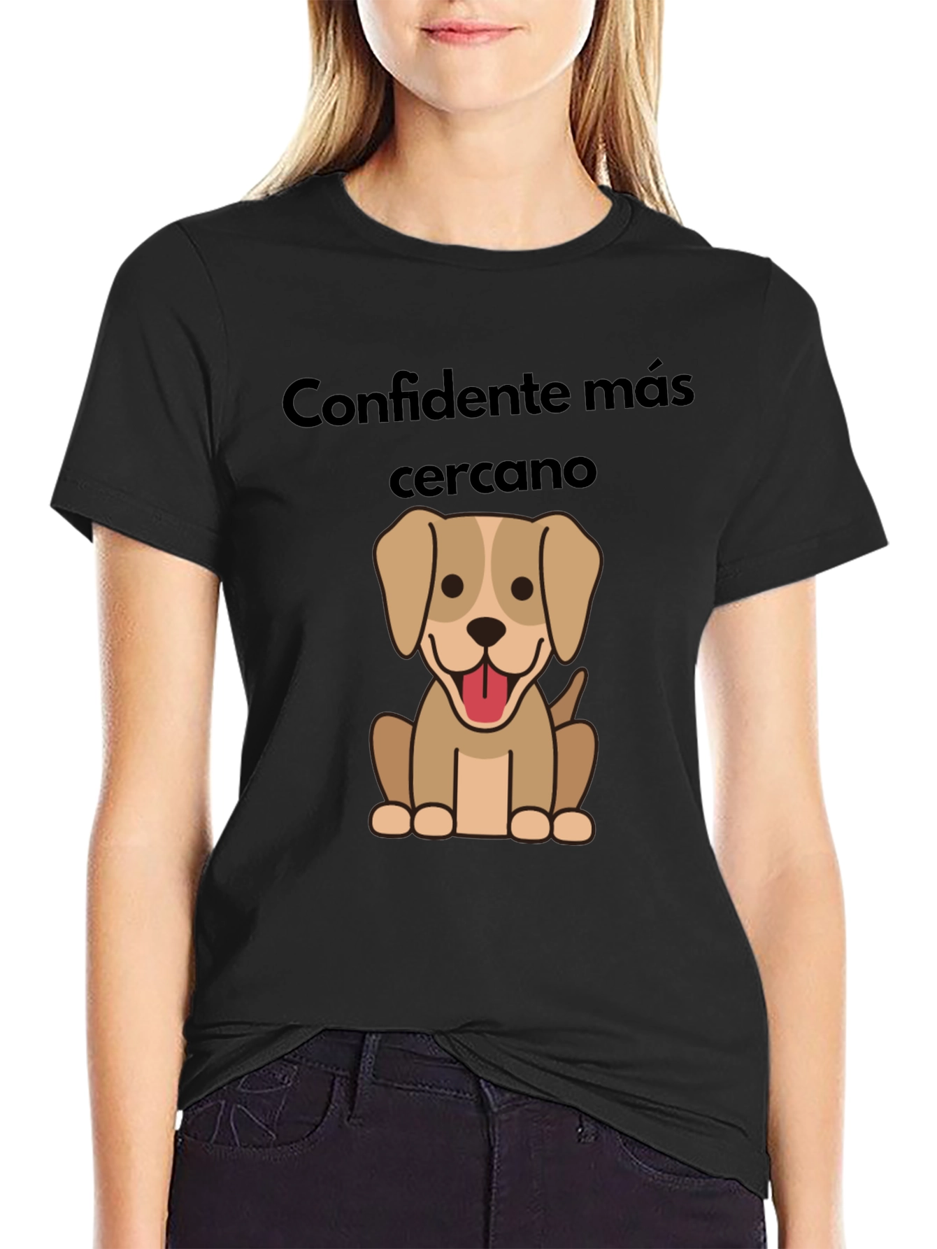 Dog Lover T-Shirt - Confidante Más Cercano Design