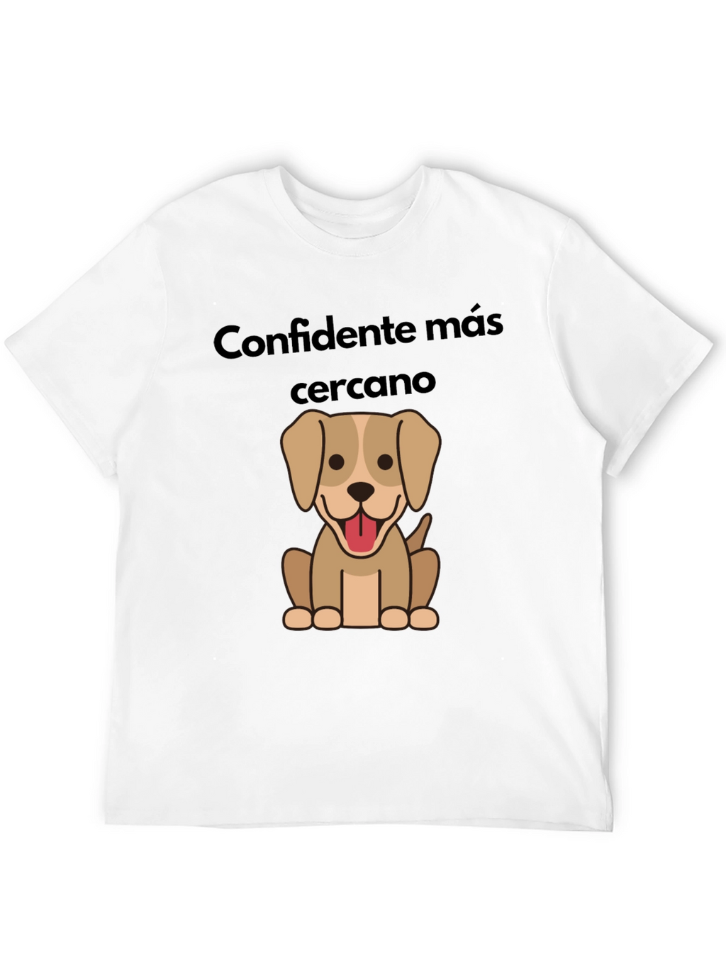 Dog Lover T-Shirt - Confidante Más Cercano Design