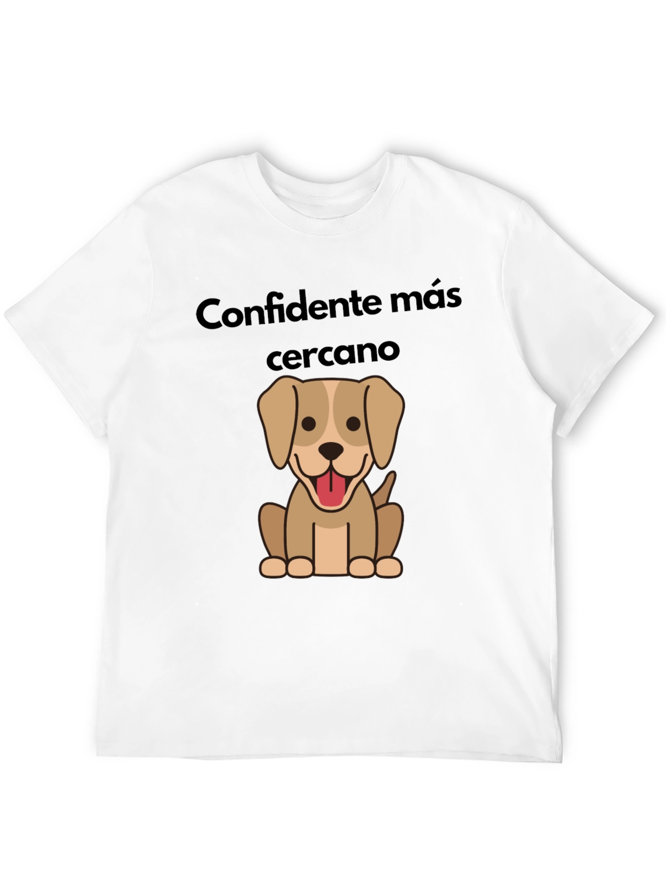 Dog Lover T-Shirt - Confidante Más Cercano Design