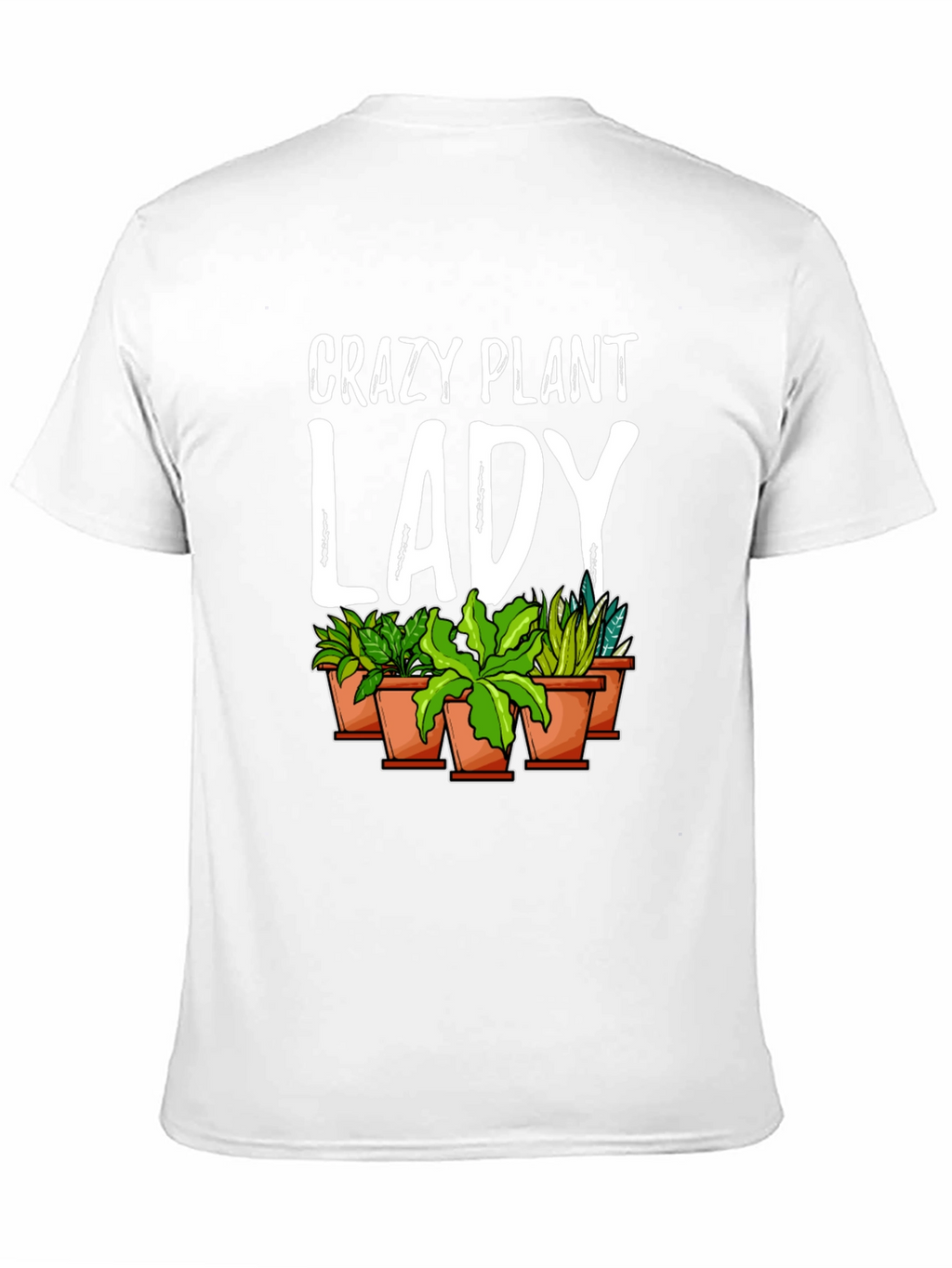 Crazy Plant Lady Graphic Tee - Black
