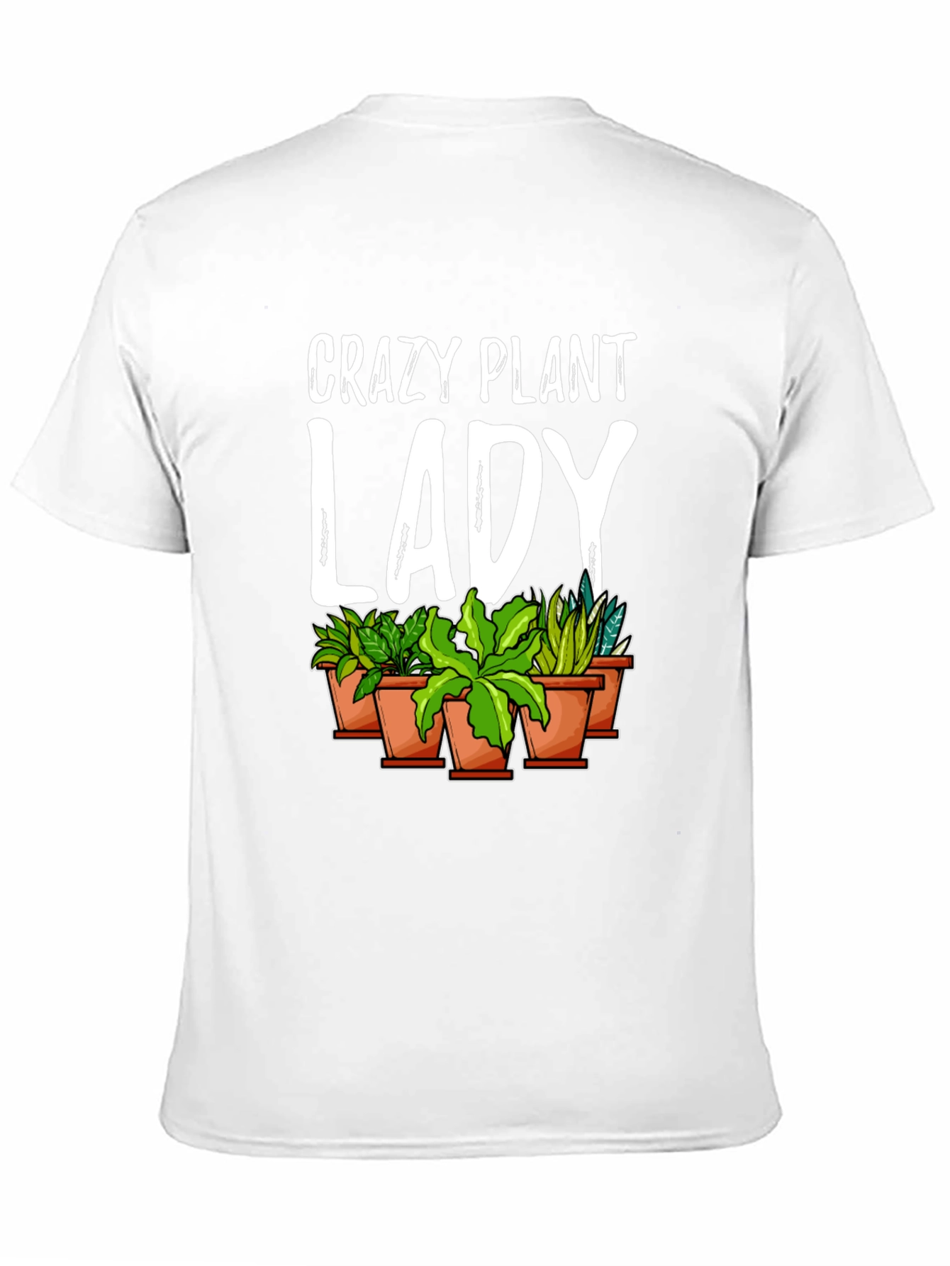 Crazy Plant Lady Graphic Tee - Black