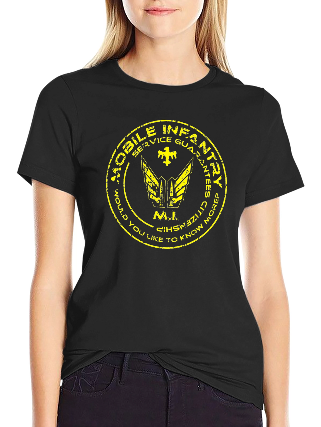Mobile Infantry Service Guarantees Citizenship T-Shirt