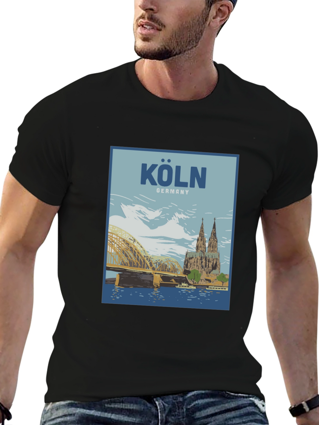 Koln Germany T-Shirt Tourist Tee
