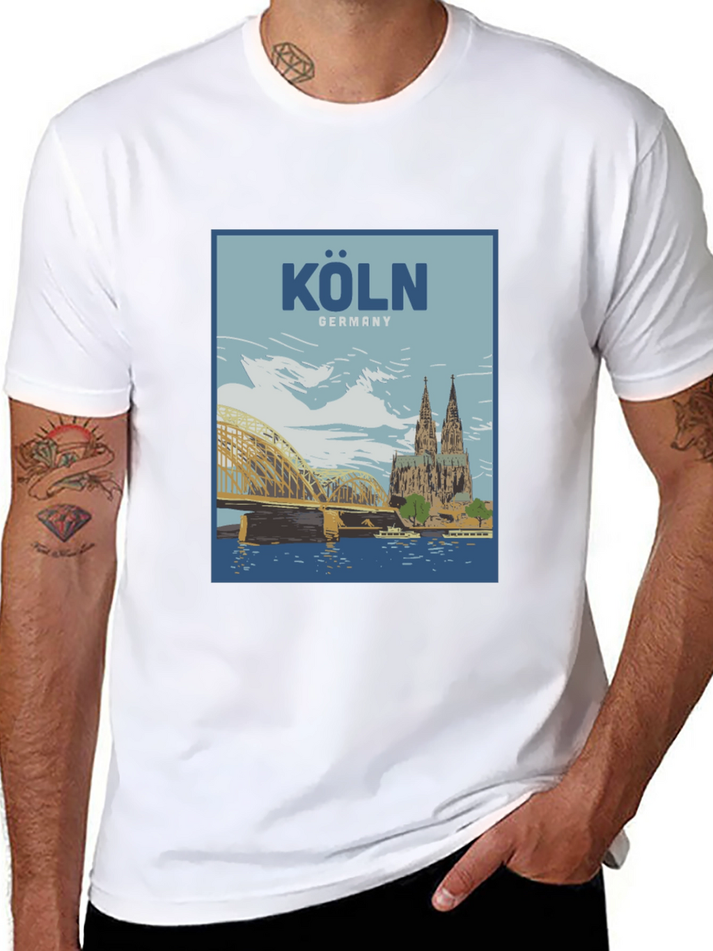 Koln Germany T-Shirt Tourist Tee