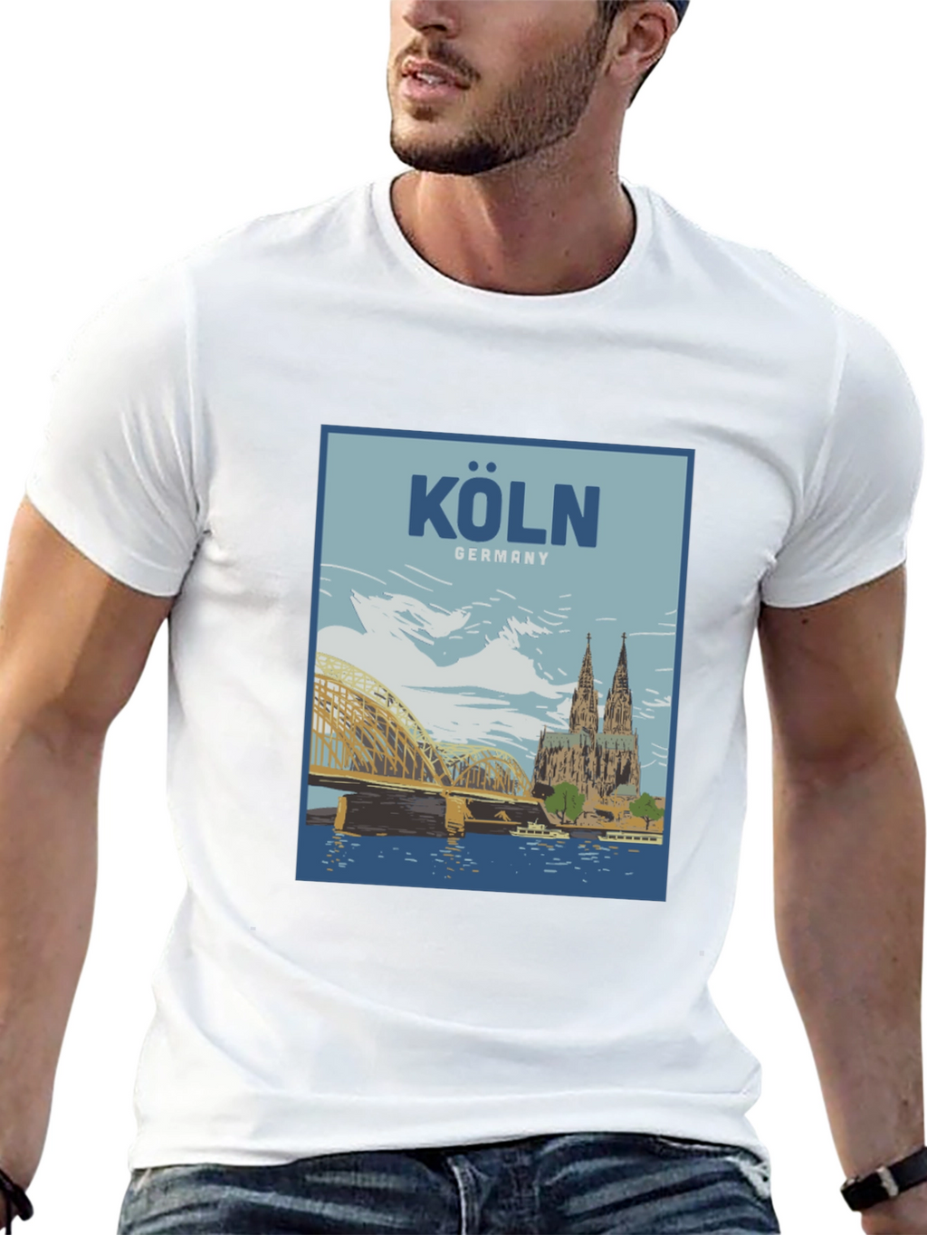 Koln Germany T-Shirt Tourist Tee