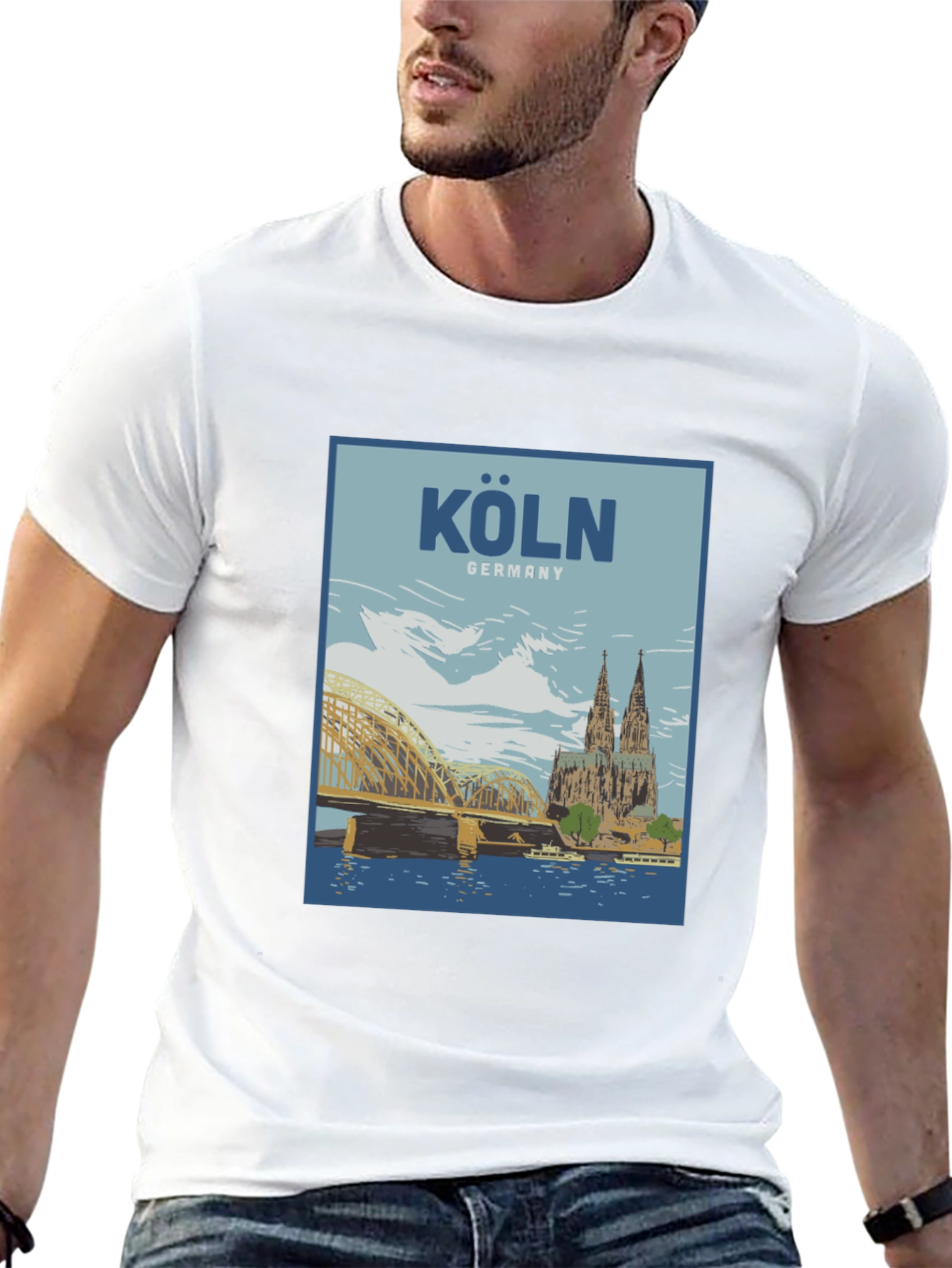 Koln Germany T-Shirt Tourist Tee