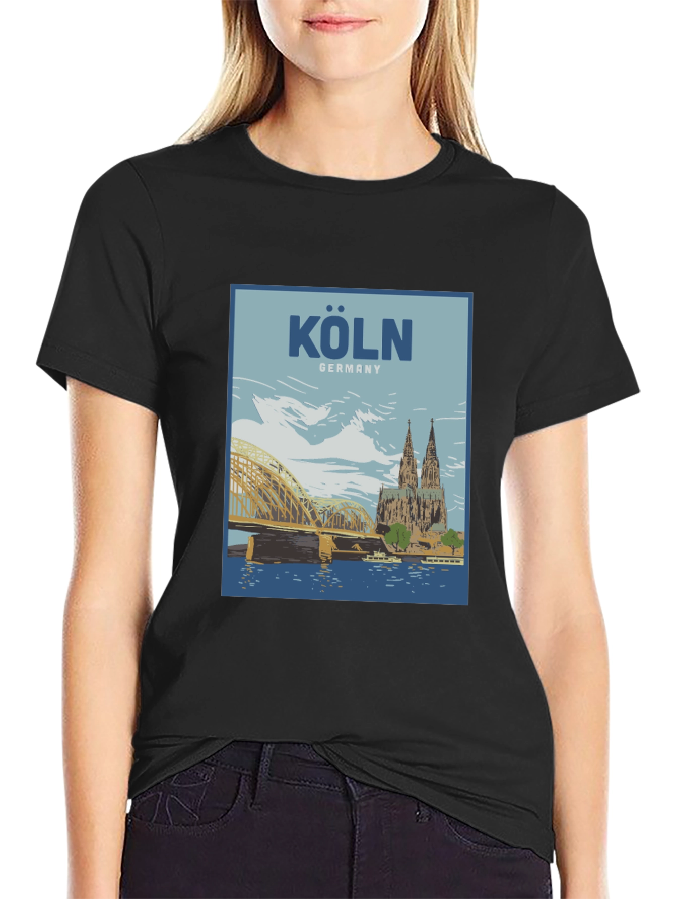 Koln Germany T-Shirt Tourist Tee