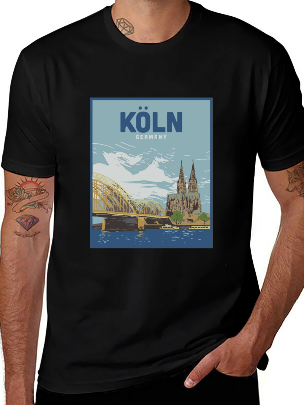 Koln Germany T-Shirt Tourist Tee