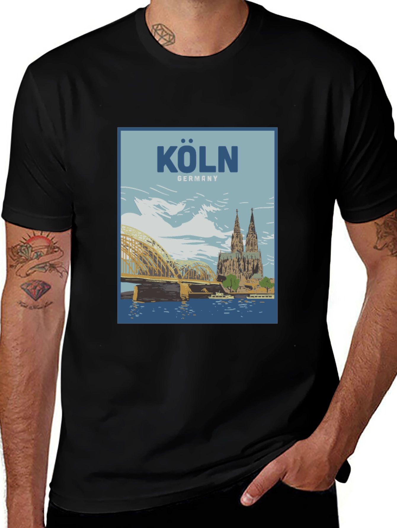 Koln Germany T-Shirt Tourist Tee