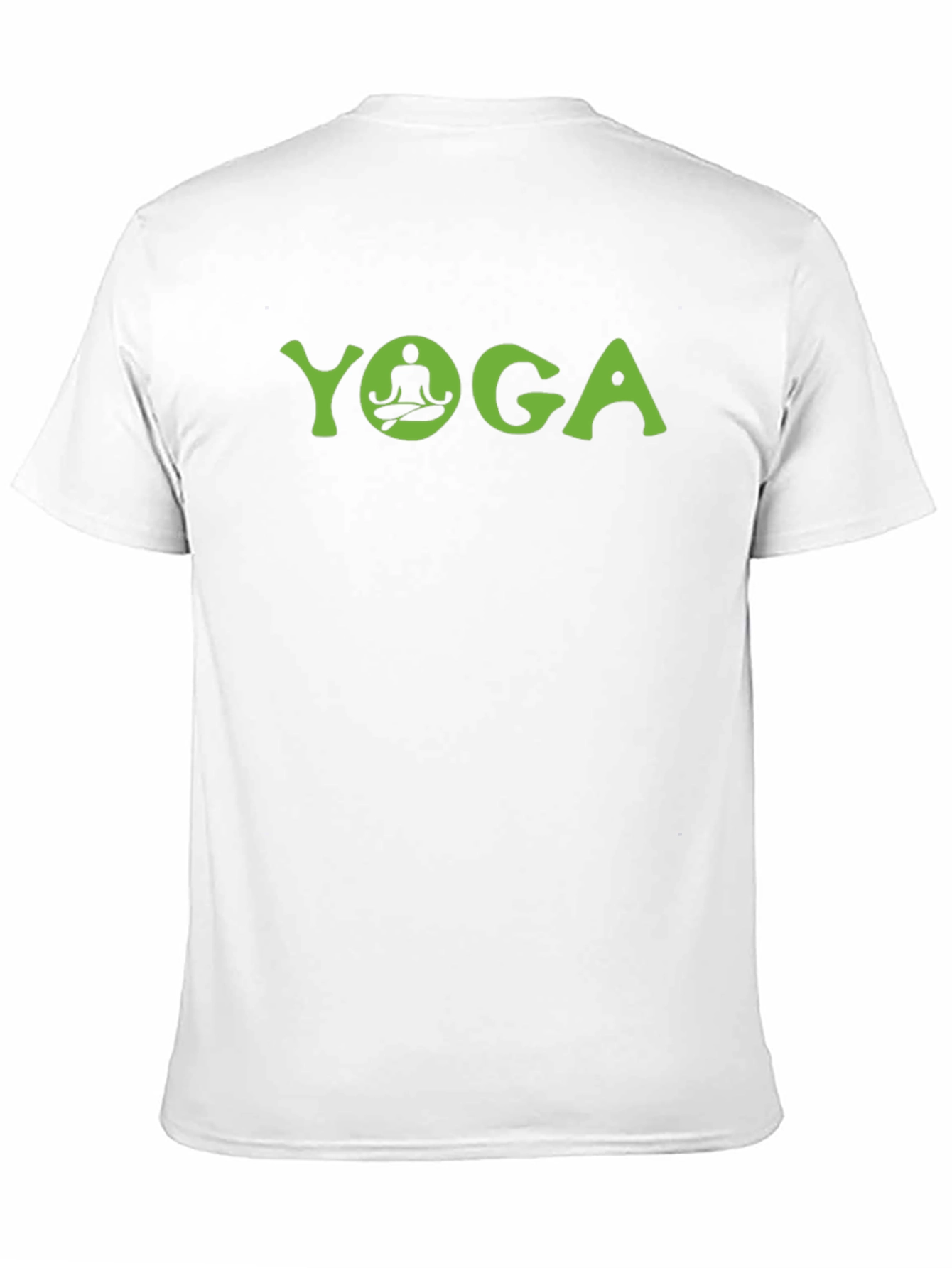 Yoga Graphic Tee - Black Cotton Comfort