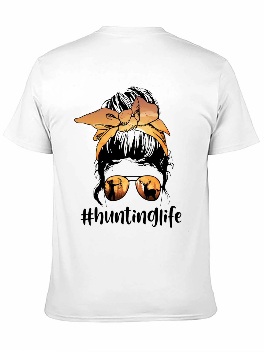 Hunting Life Messy Bun T-Shirt