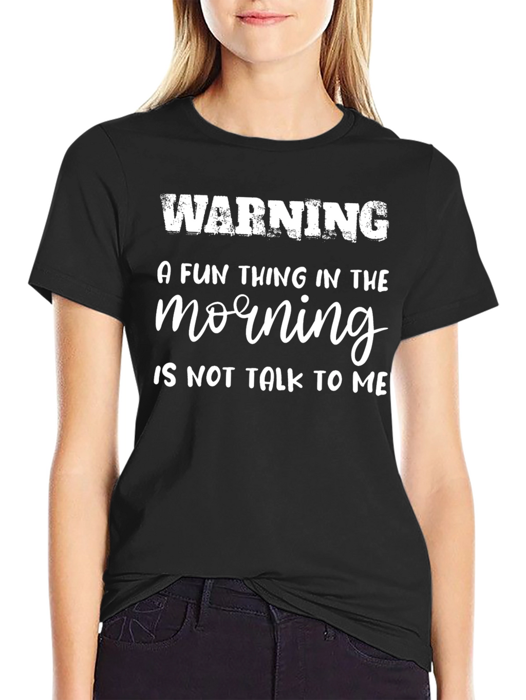 Warning: Dont Talk to Me T-Shirt