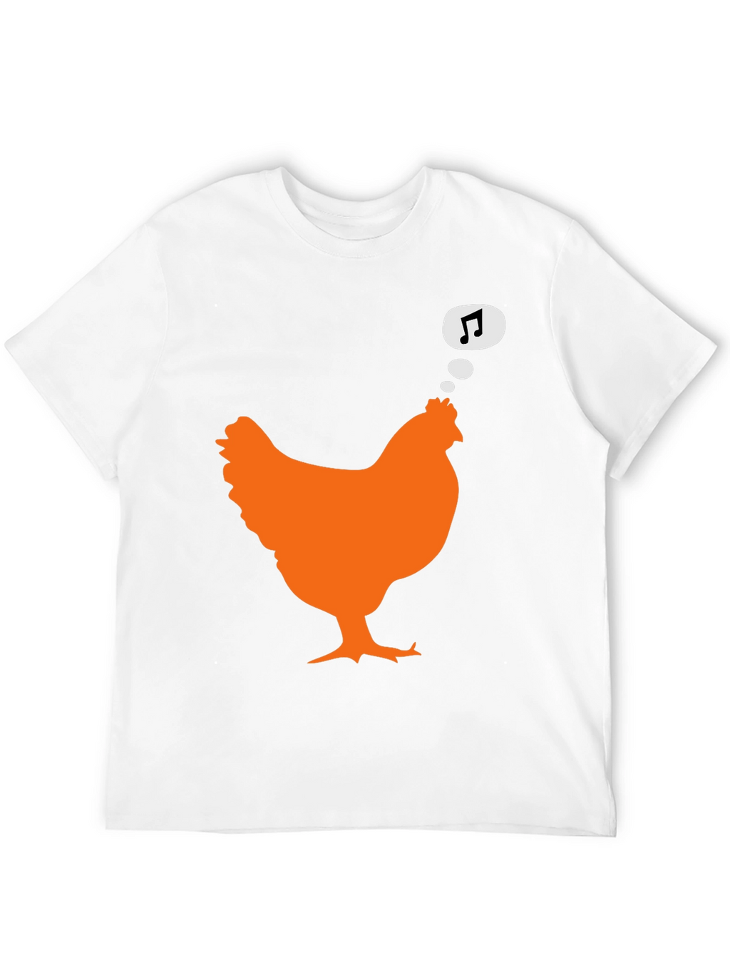 Singing Chicken Graphic Tee - Black
