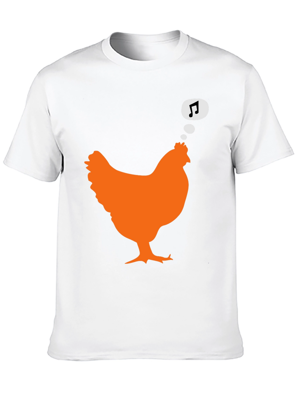 Singing Chicken Graphic Tee - Black