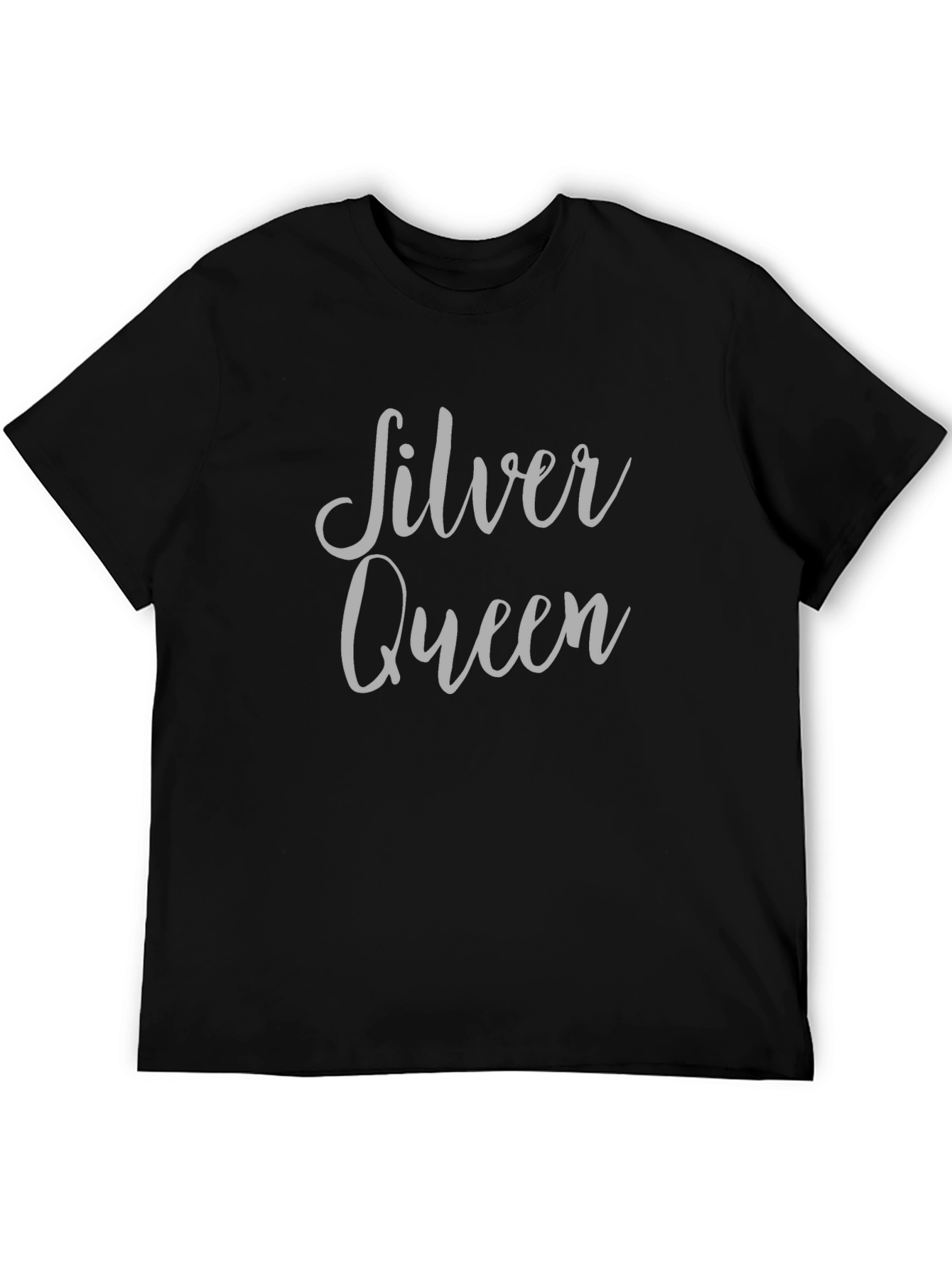 Silver Queen Black T-Shirt