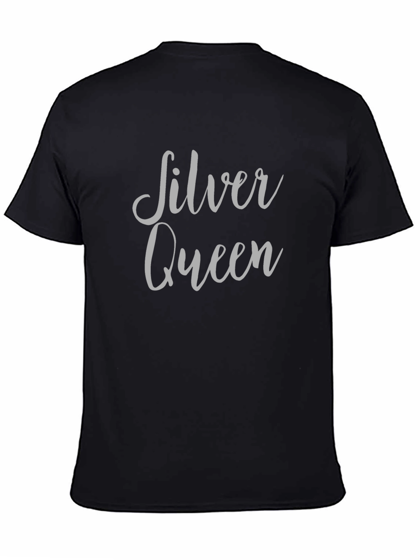 Silver Queen Black T-Shirt