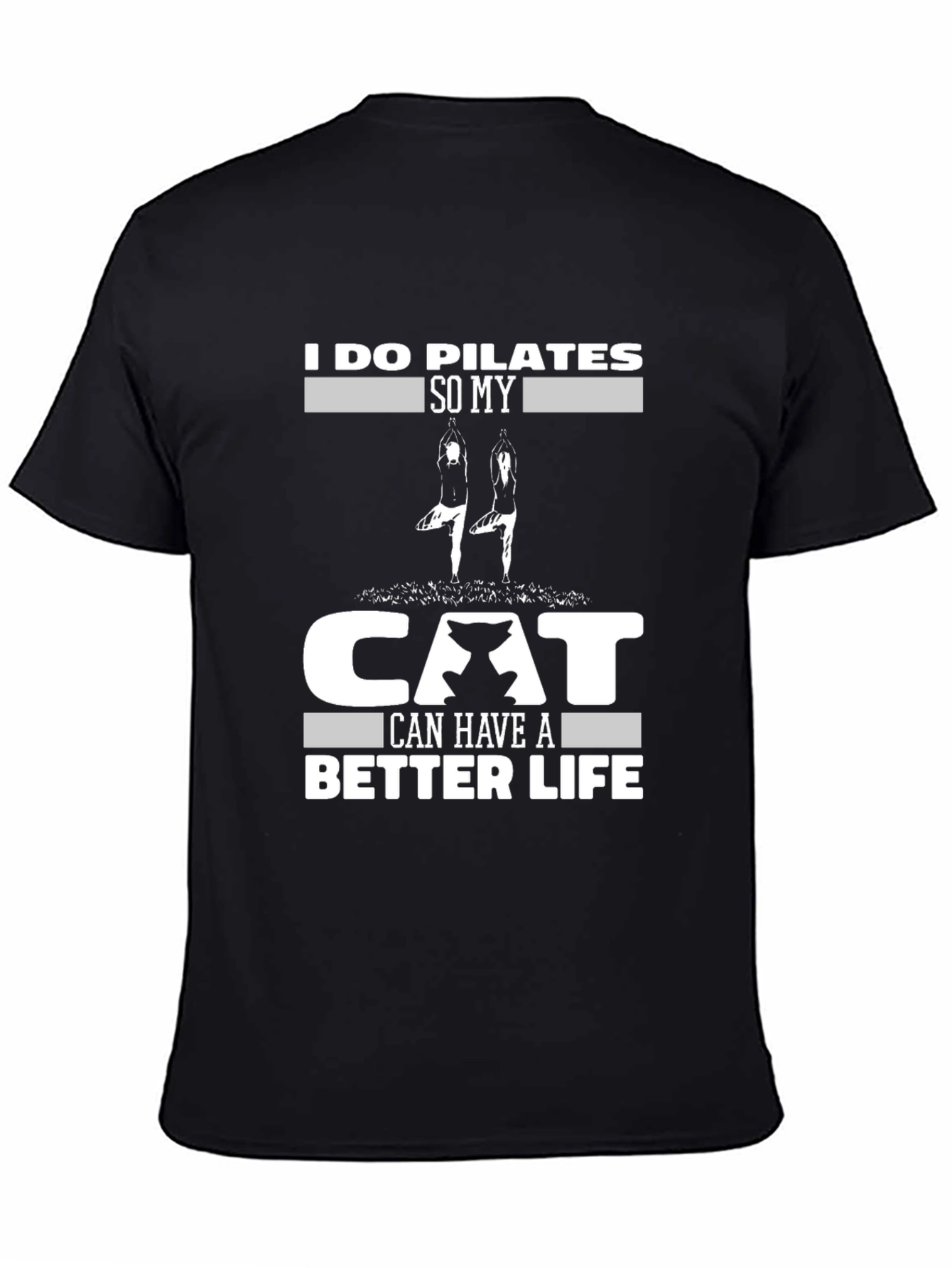 Pilates Cat Lover T-Shirt