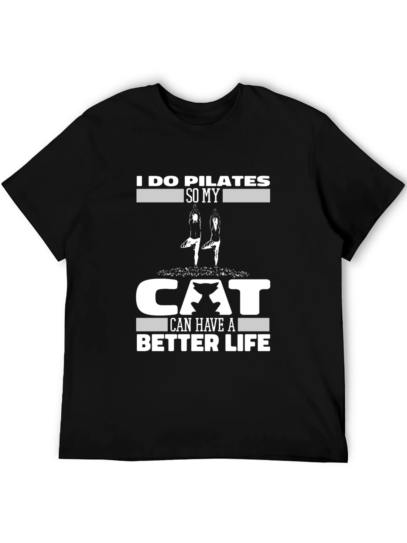 Pilates Cat Lover T-Shirt