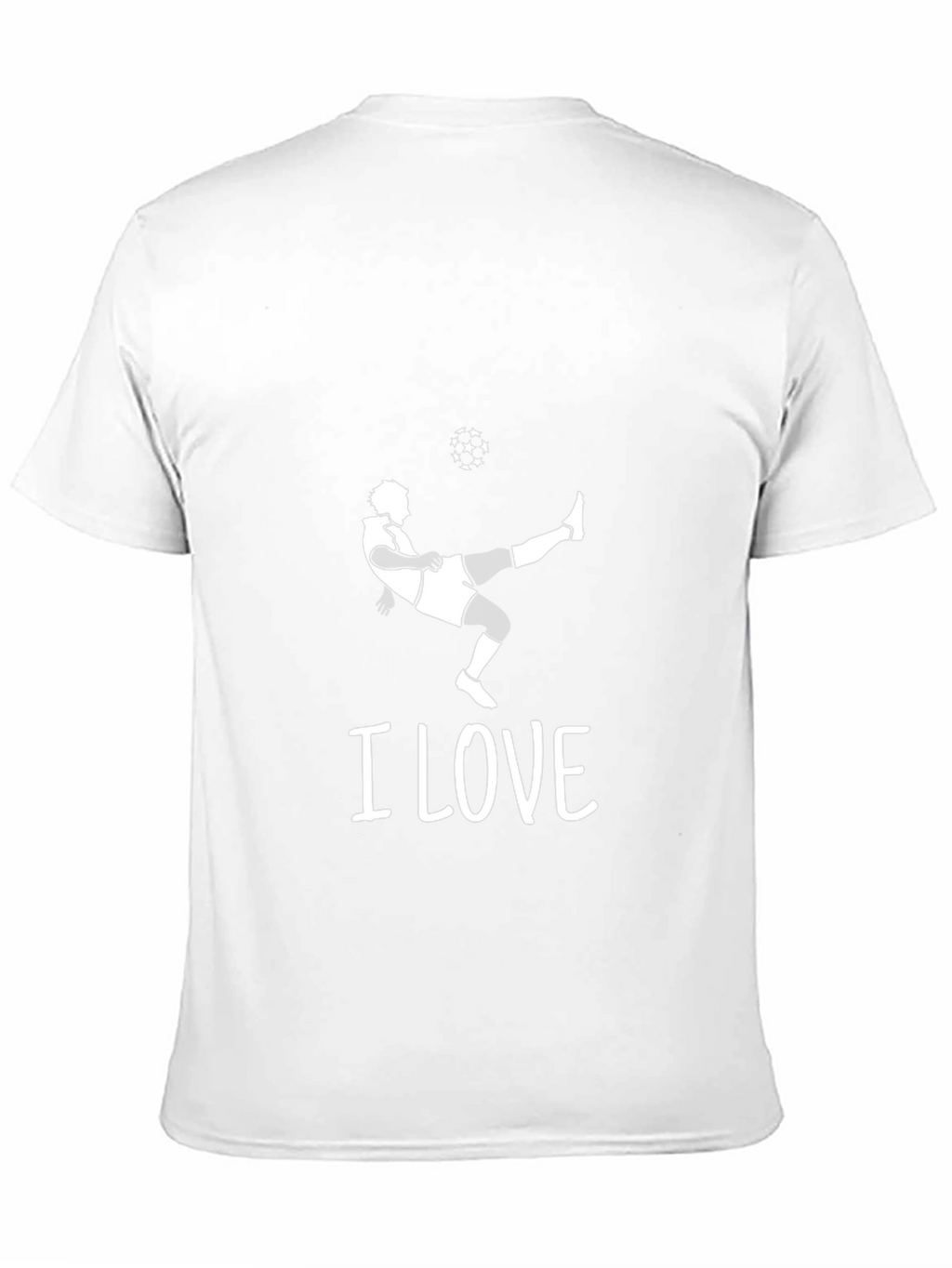 I Love Soccer T-Shirt - Stylish Graphic Tee