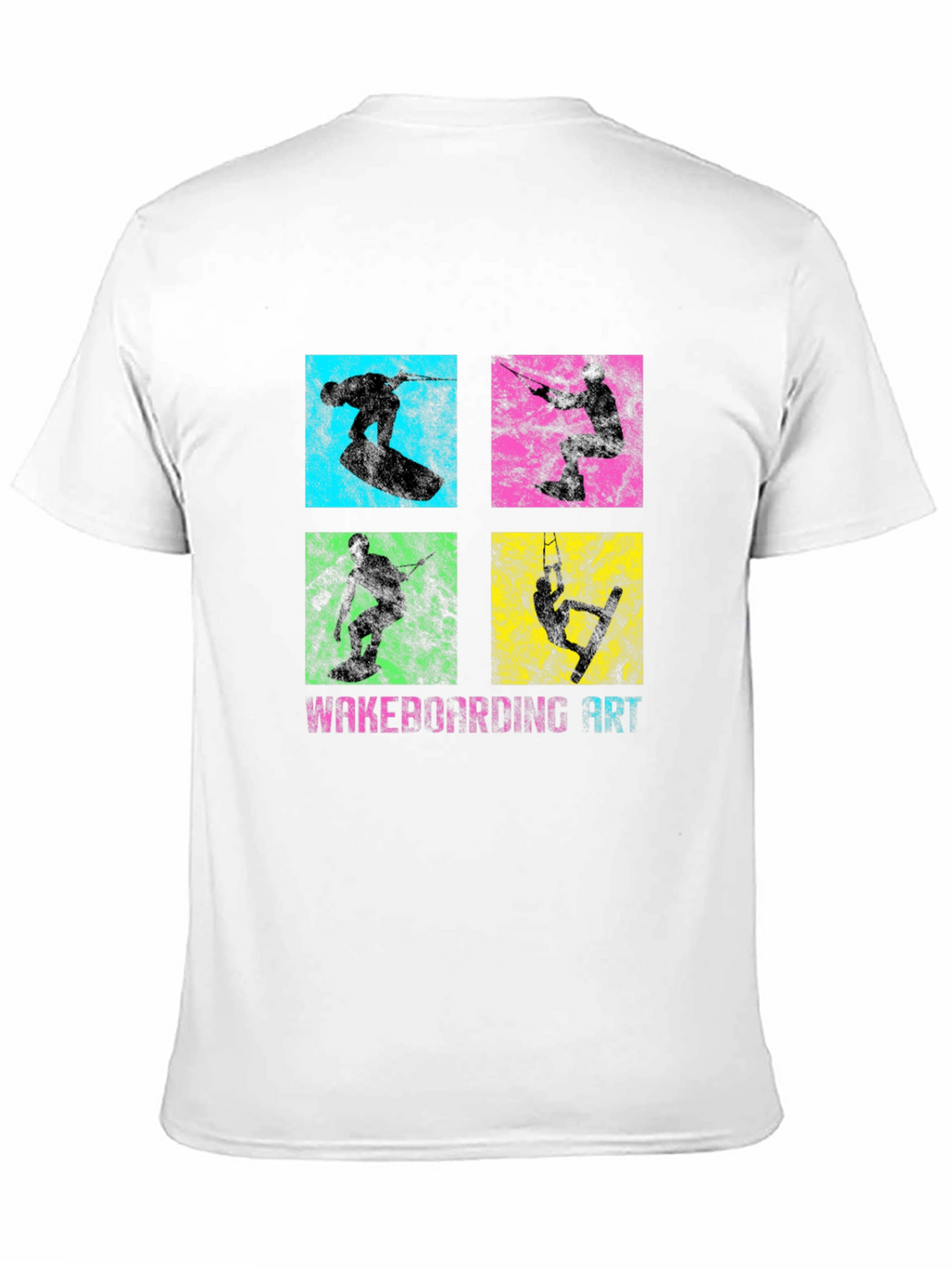 Wakeboarding Art Graphic T-Shirt
