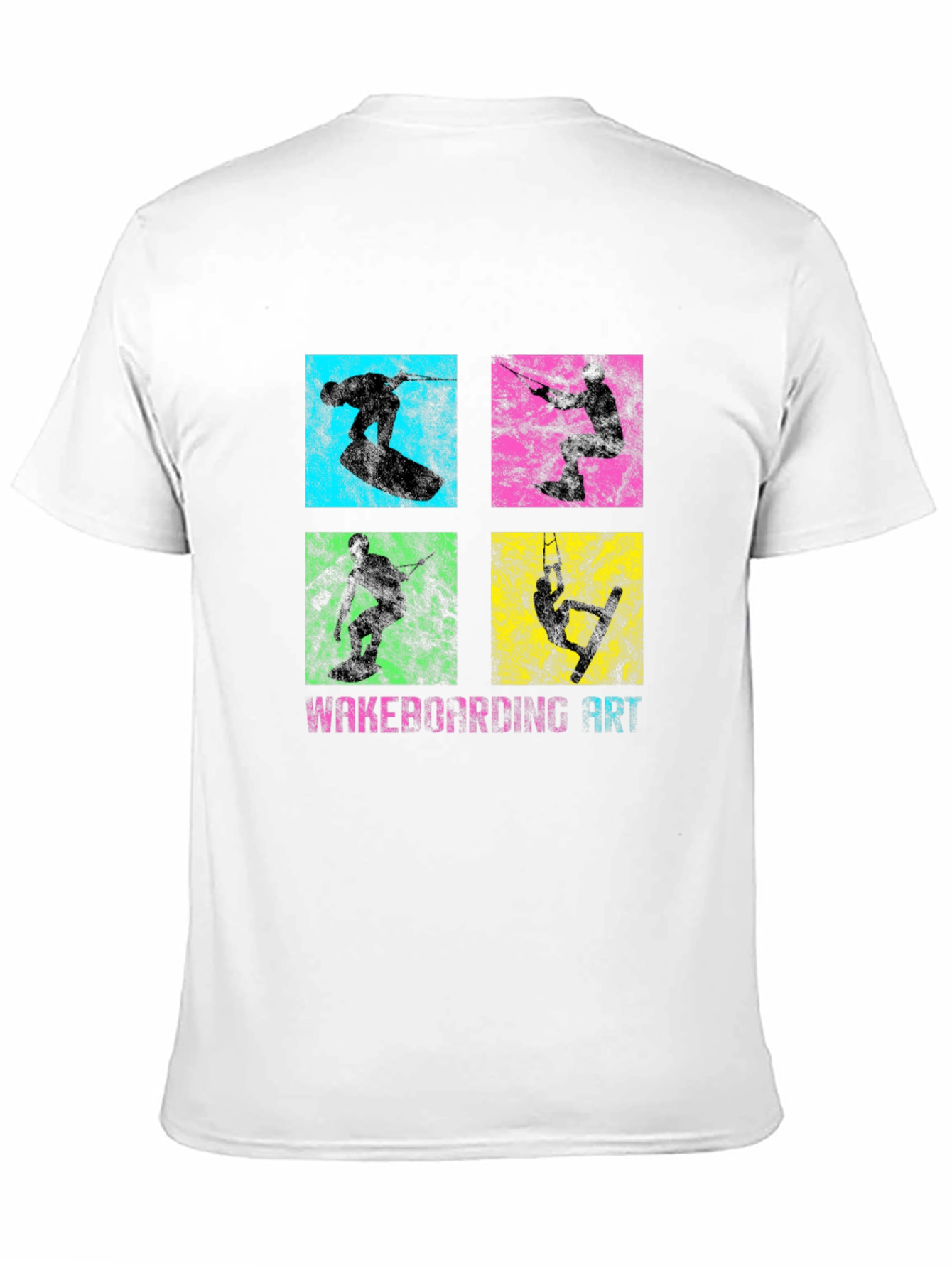 Wakeboarding Art Graphic T-Shirt