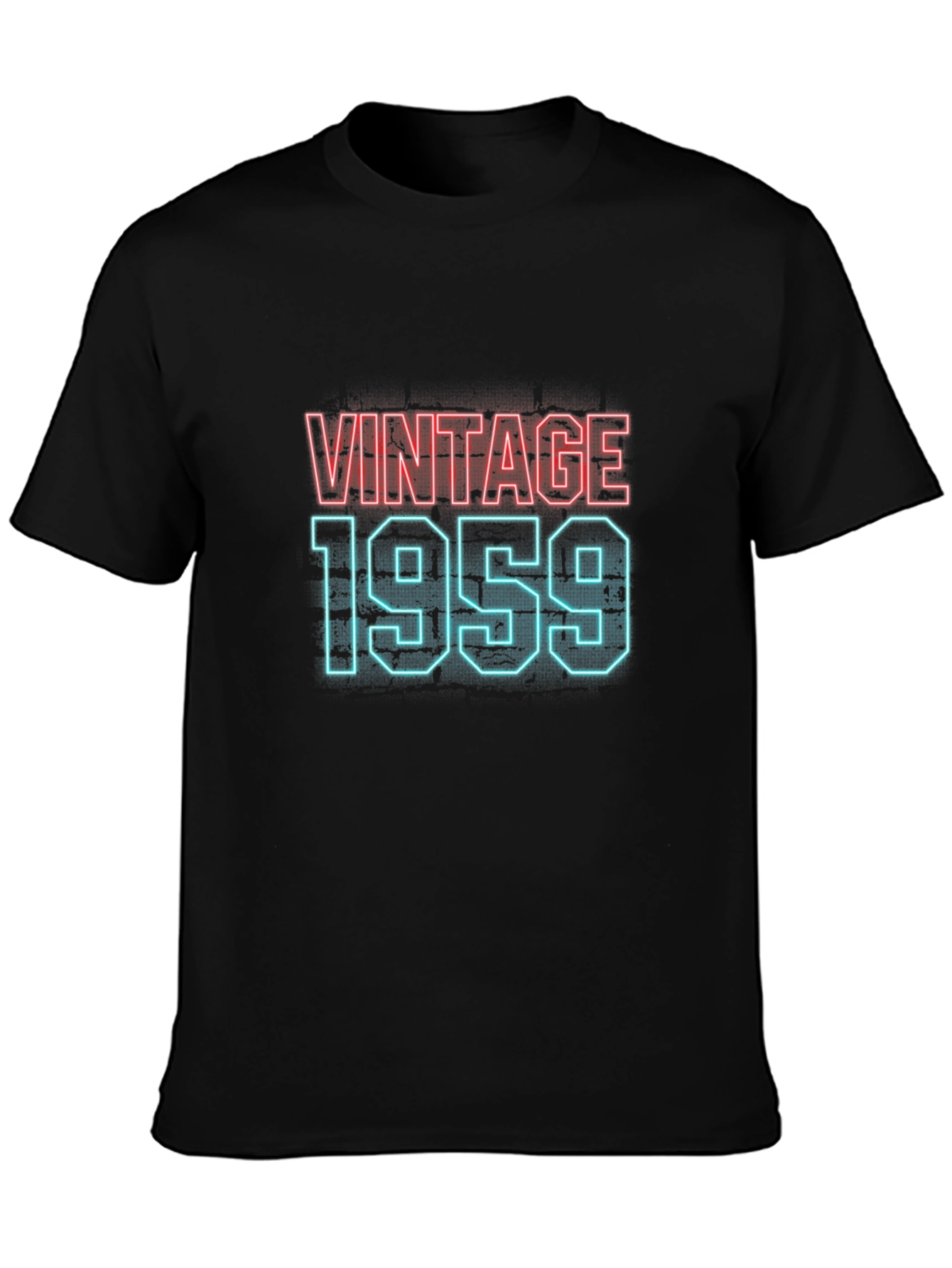 Vintage 1959 Neon Graphic T-Shirt