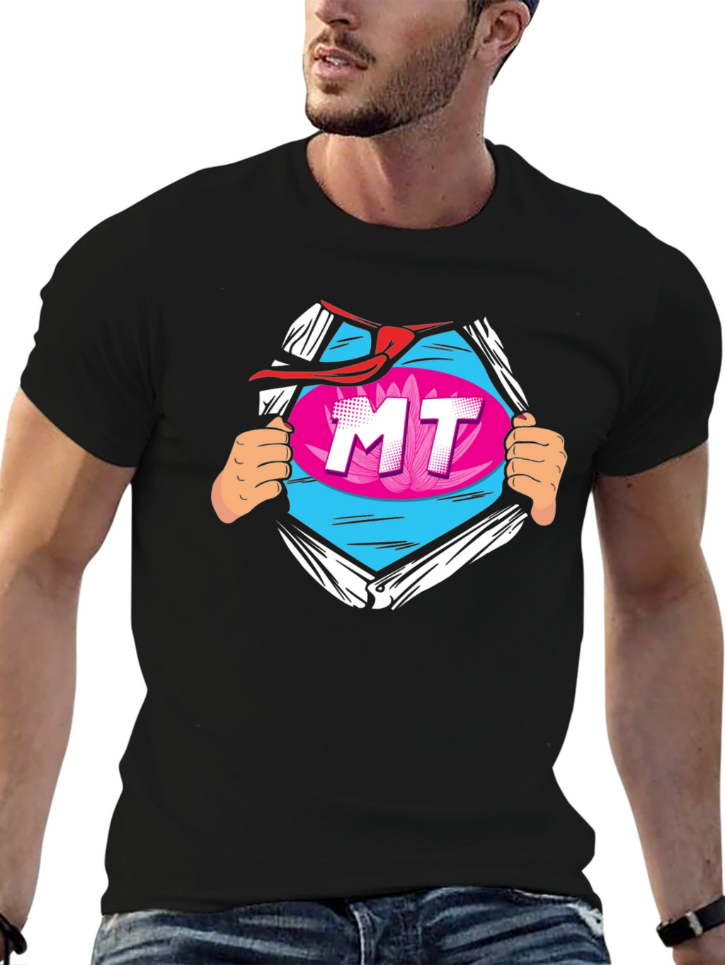MT Superhero T-Shirt - Unique Design