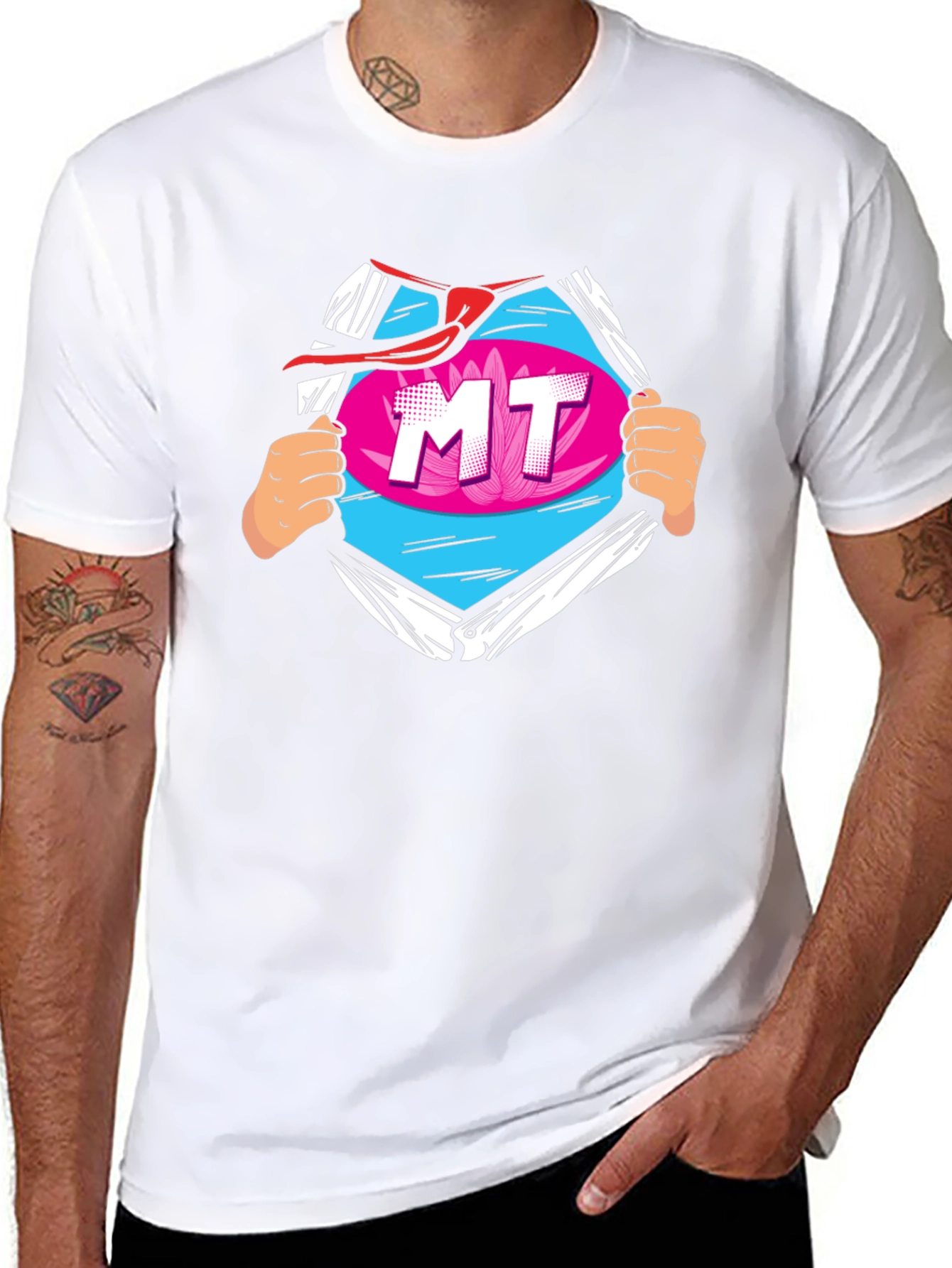 MT Superhero T-Shirt - Unique Design