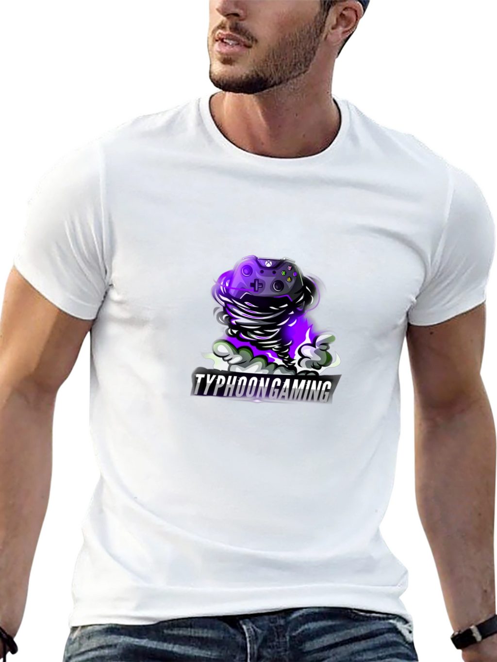 Typhoon Gaming Black T-Shirt