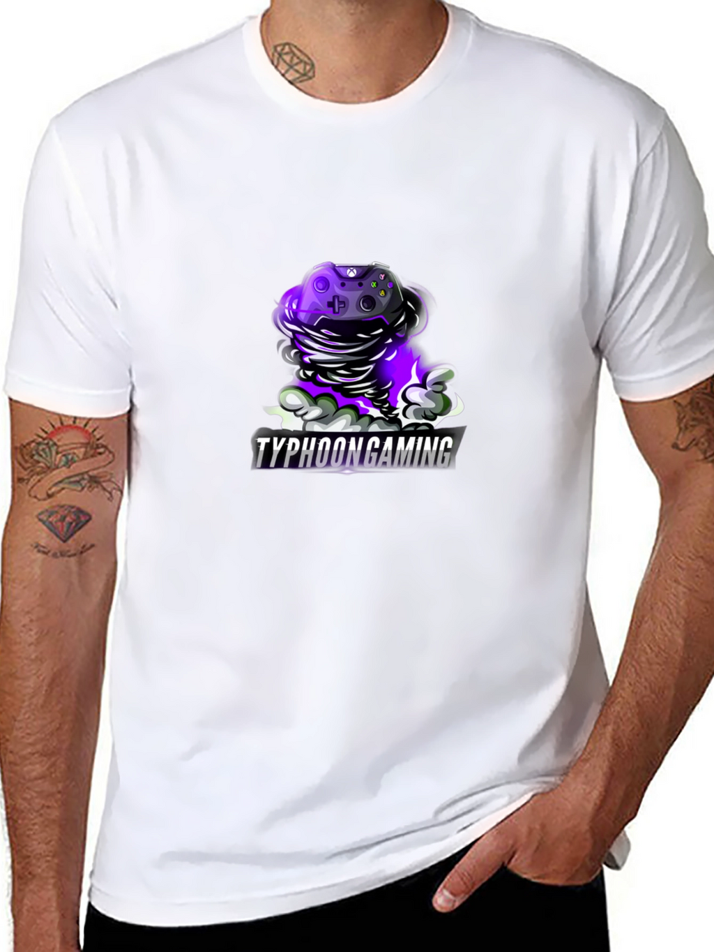 Typhoon Gaming Black T-Shirt