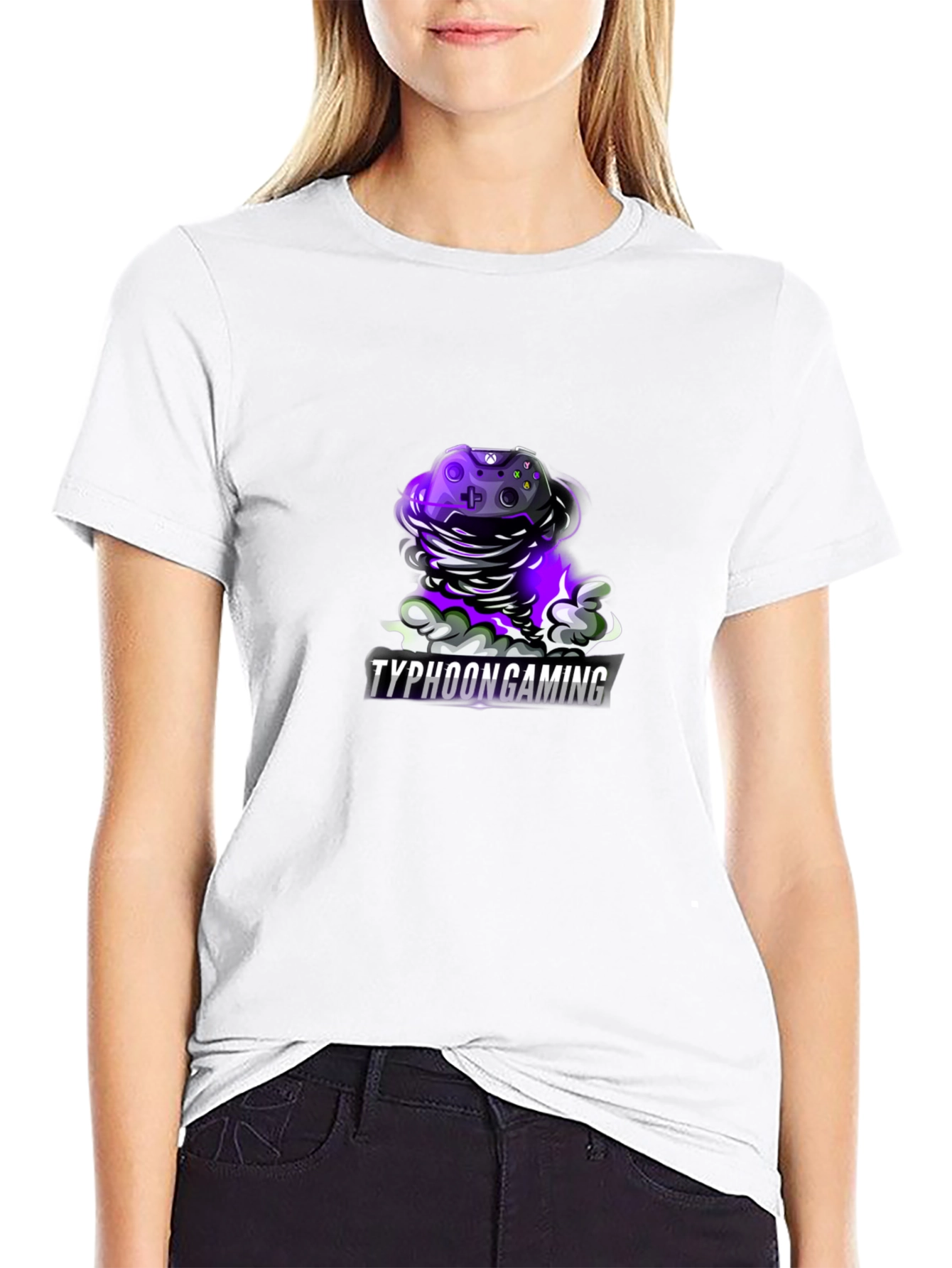 Typhoon Gaming Black T-Shirt