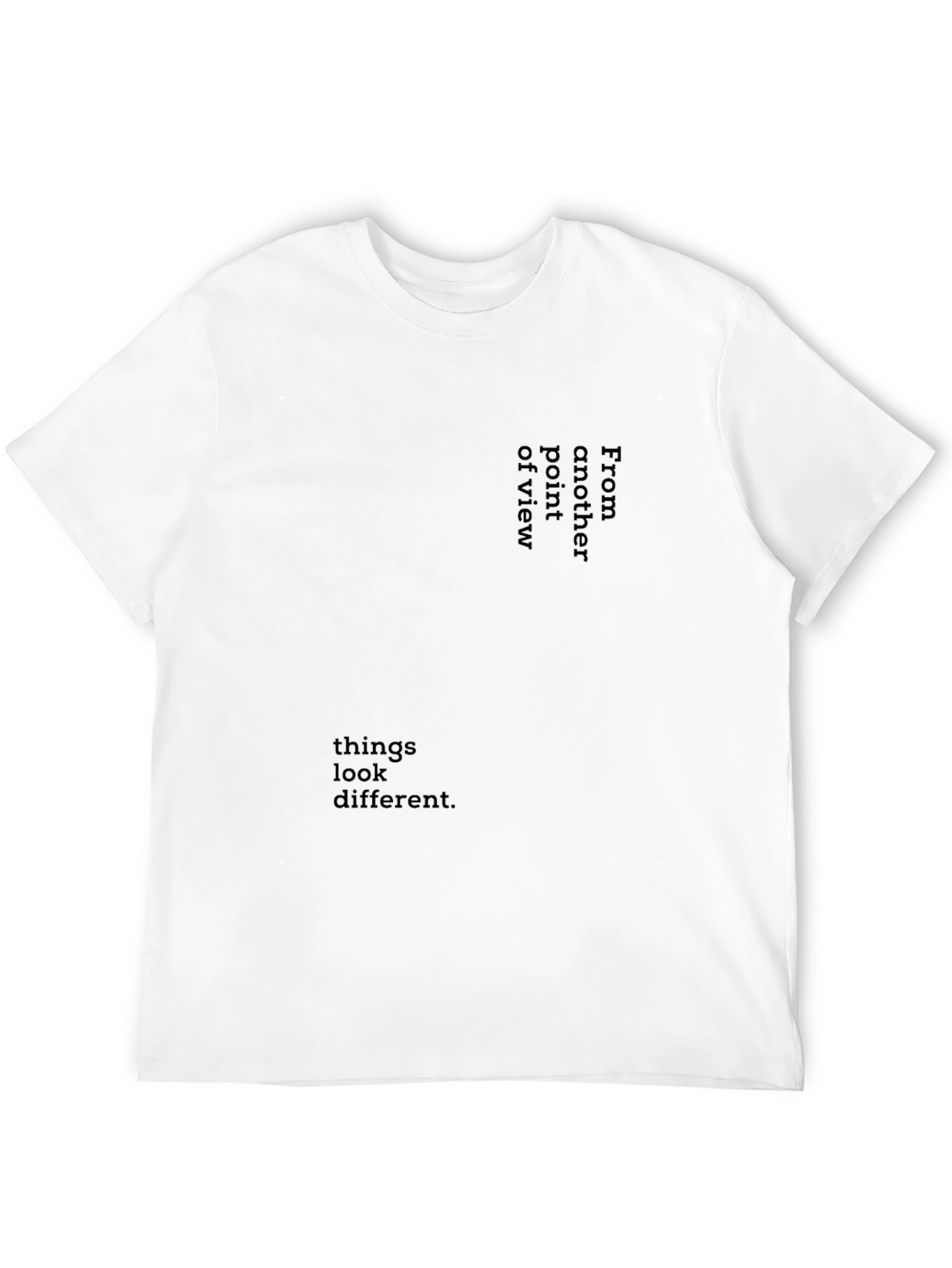 Philosophical Statement Black T-Shirt