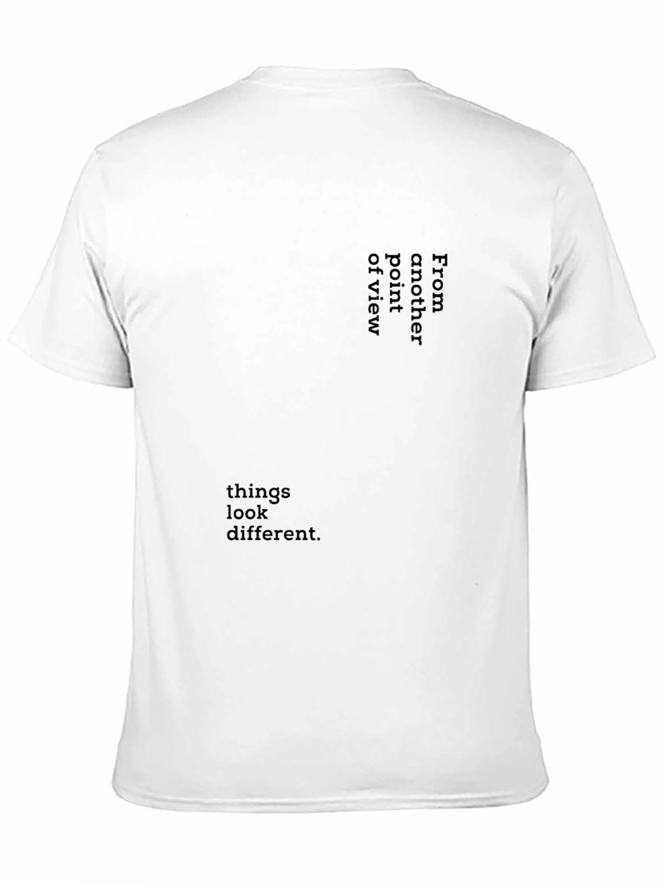 Philosophical Statement Black T-Shirt