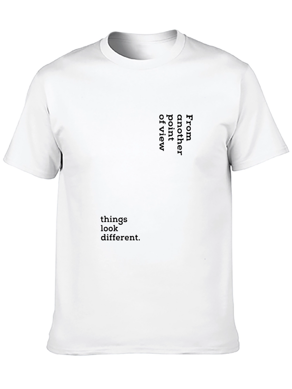 Philosophical Statement Black T-Shirt