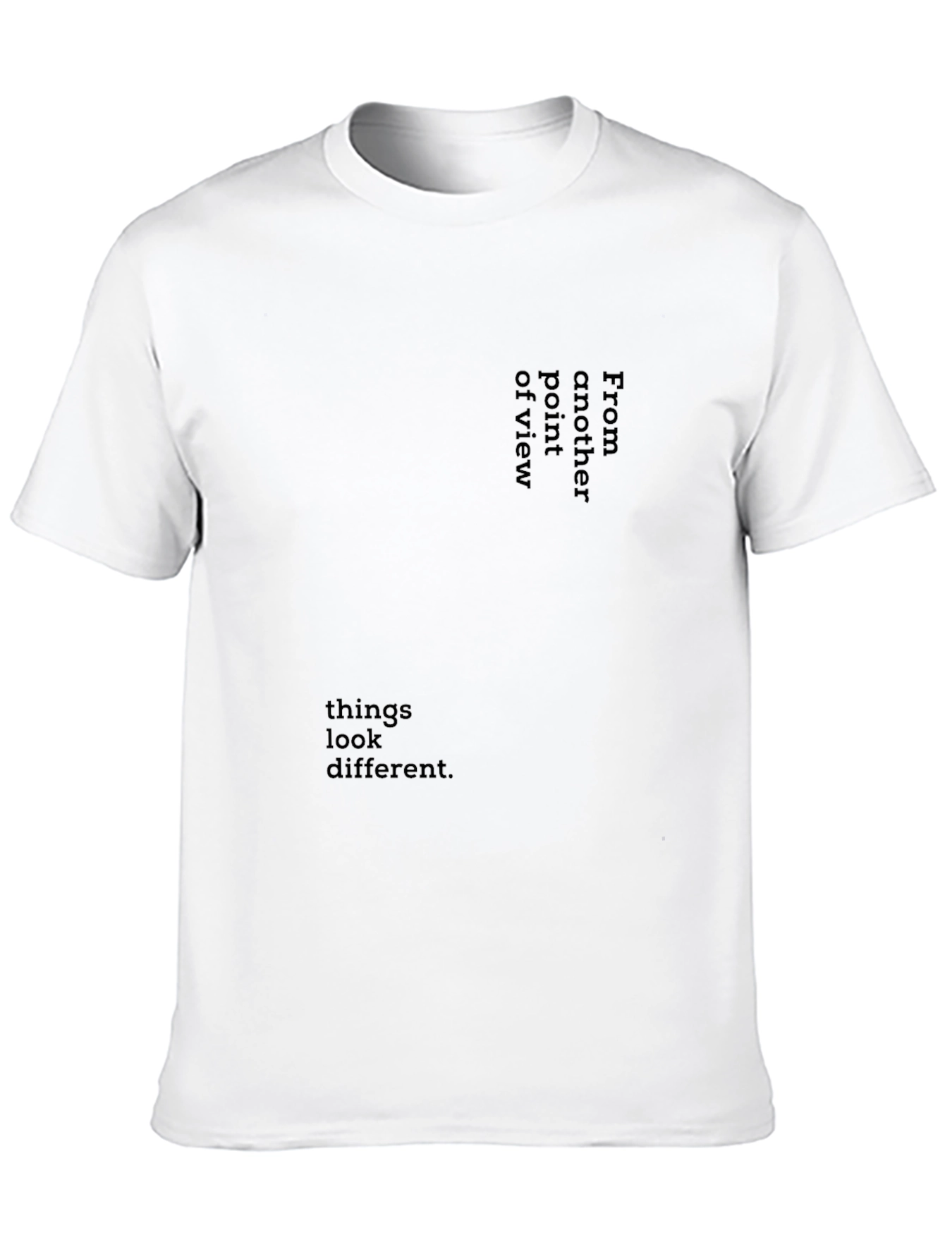 Philosophical Statement Black T-Shirt