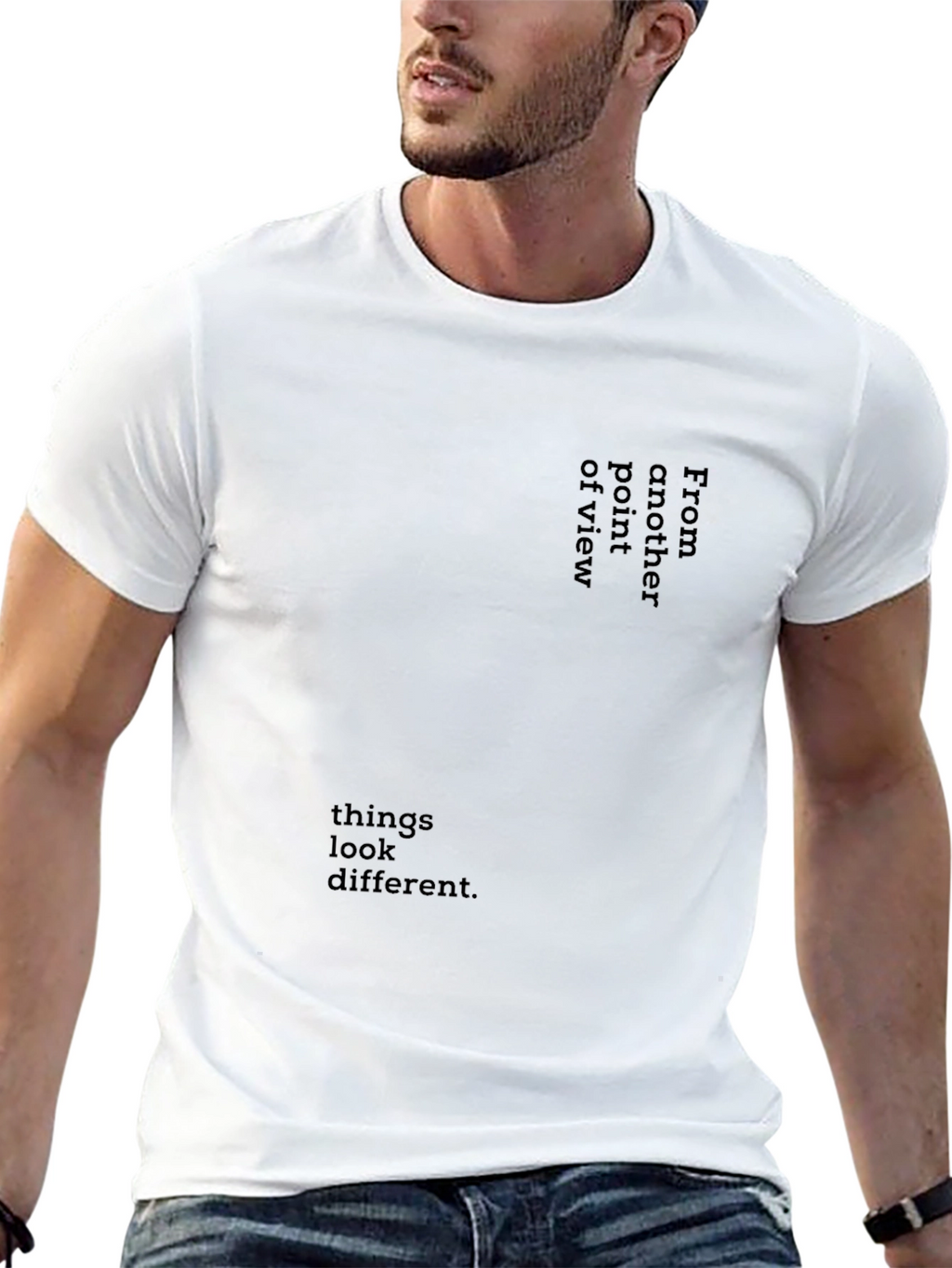 Philosophical Statement Black T-Shirt