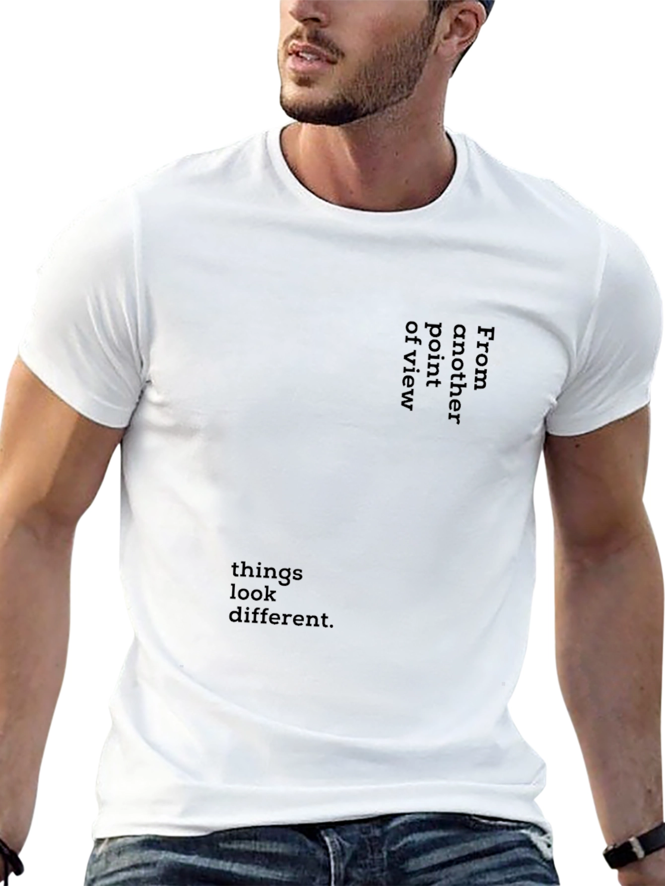 Philosophical Statement Black T-Shirt